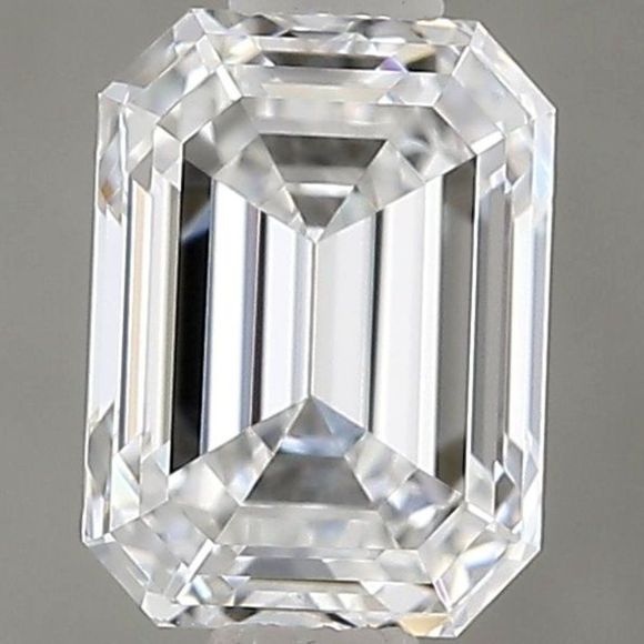 IGI Certified Emerald 1.00ct E VVS2 EX EX None Certified Lab Grown Diamond - Picture 1 of 3
